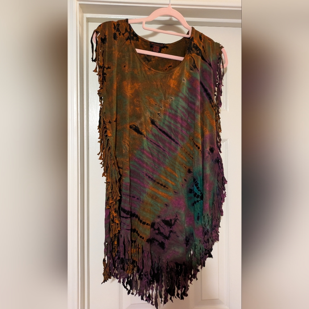 Advance Apparels Multicolor Tie-Dye Dress